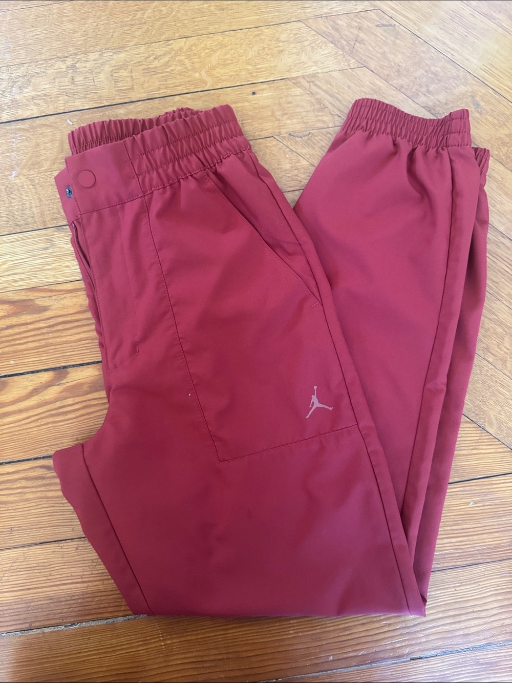 Jordan Red Jogger Pants